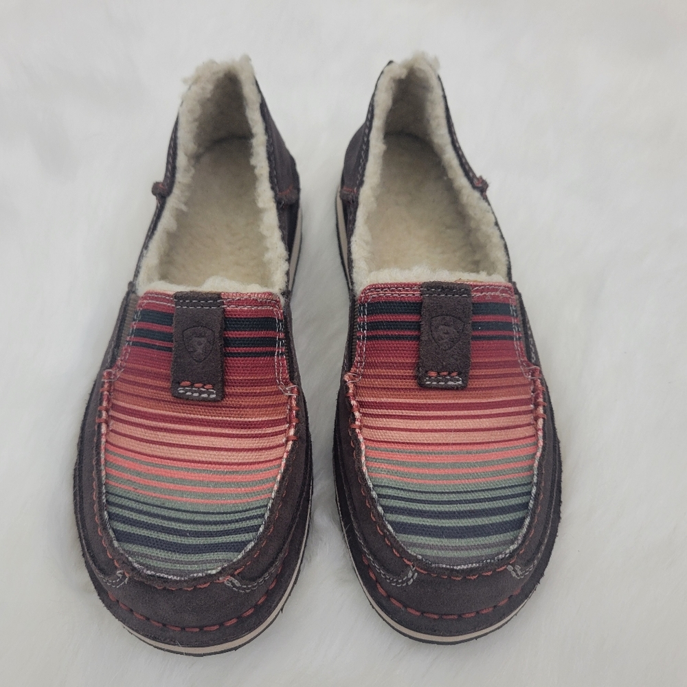 ARIAT Serape Cruiser Slip-on Loafer Shoes Women's 6- Striped Western - Picture 1 of 8